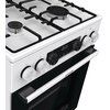 Kuchnia GORENJE MEKS5121WM ExtraSteam 3 Programy parowe, Pizza, Air Fry Funkcje Termoobieg, Zabezpieczenie przeciwwypływowe gazu, Grill (opiekacz)