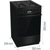 Kuchnia HISENSE HKS5C71BF Air Fry, program Pizza Gwarancja 24 miesiące