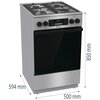 Kuchnia HISENSE HKS5C71XF Air Fry, program Pizza Gwarancja 24 miesiące