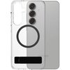 Etui PANZERGLASS Care Feature Kickstand & Qi do Samsung Galaxy S25+ Przezroczysto-czarny
