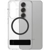 Etui PANZERGLASS Care Feature Kickstand & Qi do Samsung Galaxy S25 Przezroczysto-czarny