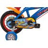 Rower dziecięcy TOIMSA Hot Wheels 12 cali dla chłopca Wiek 4 lata
