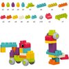 Klocki plastikowe ASKATO Klocki małych geniuszy 125190 Liczba elementów [szt] 62