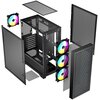 Obudowa LOGIC Dart Pro ARGB Midi Czarny Typ obudowy Midi Tower ATX
