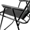 Krzesło kempingowe PLATINET PCC057B Czarny Materiał 600D Polyester