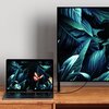 Kabel DisplayPort - HDMI TECH-PROTECT UltraBoost 4K 60Hz 2 m Czarny Materiał PVC