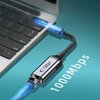 Adapter TECH-PROTECT UltraBoost 1000 Mbps Czarny Typ USB - RJ-45