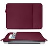 Etui na laptopa TECH-PROTECT Neopren 13 cali Bordowy Funkcje dodatkowe Miękko wyściełane wnętrze