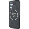 Etui GUESS 4G Glitter Triangle Buttons MagSafe do Samsung Galaxy S25 Czarny Kompatybilność Samsung Galaxy S25