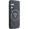 Etui GUESS 4G Glitter Triangle Buttons MagSafe do Samsung Galaxy S25+ Czarny Model telefonu Galaxy S25+