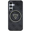 Etui GUESS 4G Glitter Triangle Buttons MagSafe do Samsung Galaxy S25+ Czarny Kompatybilność Samsung Galaxy S25+