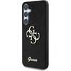 Etui GUESS Fixed Glitter Big 4G Metal Logo do Samsung Galaxy S25+ Czarny Seria telefonu Galaxy S
