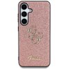 Etui GUESS Fixed Glitter Big 4G Metal Logo do Samsung Galaxy S25+ Różowy Model telefonu Galaxy S25+