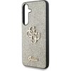 Etui GUESS Fixed Glitter Big 4G Metal Logo do Samsung Galaxy S25+ Złoty Typ Etui nakładka