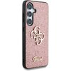 Etui GUESS Fixed Glitter Big 4G Metal Logo do Samsung Galaxy S25 Różowy Kompatybilność Samsung Galaxy S25