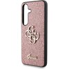 Etui GUESS Fixed Glitter Big 4G Metal Logo do Samsung Galaxy S25 Różowy Typ Etui nakładka
