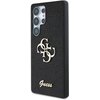Etui GUESS Fixed Glitter Big 4G Metal Logo do Samsung Galaxy S25 Ultra Czarny Seria telefonu Galaxy S