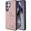 Etui GUESS Fixed Glitter Big 4G Metal Logo do Samsung Galaxy S25 Ultra Różowy