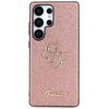 Etui GUESS Fixed Glitter Big 4G Metal Logo do Samsung Galaxy S25 Ultra Różowy Model telefonu Galaxy S25 Ultra
