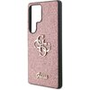 Etui GUESS Fixed Glitter Big 4G Metal Logo do Samsung Galaxy S25 Ultra Różowy Typ Etui nakładka
