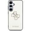 Etui GUESS Grained Big 4G Logo Small Classic Logo do Samsung Galaxy S25 Beżowy Seria telefonu Galaxy S