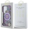 Etui GUESS Glitter Flowers Triangle Buttons MagSafe do Samsung Galaxy S25 Ultra Fioletowy Marka telefonu Samsung