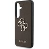Etui GUESS Grained Big 4G Logo Small Classic Logo do Samsung Galaxy S25+ Brązowy Typ Etui nakładka