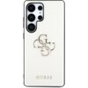 Etui GUESS Grained Big 4G Logo Small Classic Logo do Samsung Galaxy S25 Ultra Beżowy Seria telefonu Galaxy S