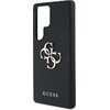 Etui GUESS Grained Big 4G Logo Small Classic Logo do Samsung Galaxy S25 Ultra Czarny Typ Etui nakładka