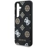 Etui GUESS 4G Printed Colored Peony Pattern MagSafe do Samsung Galaxy S25 Czarny Typ Etui magnetyczne