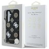 Etui GUESS 4G Printed Colored Peony Pattern MagSafe do Samsung Galaxy S25 Czarny Marka telefonu Samsung