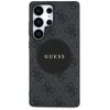 Etui GUESS 4G Round Patch Classic Logo MagSafe do Samsung Galaxy S25 Ultra Czarny Model telefonu Galaxy S25 Ultra