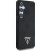 Etui GUESS Grained Hot Stamp Peony Pattern Triangle Logo MagSafe do Samsung Galaxy S25 Czarny Kompatybilność Samsung Galaxy S25