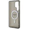 Etui GUESS Glitter Circle Classic Logo MagSafe do Samsung Galaxy S25 Ultra Czarny Typ Etui nakładka