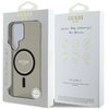 Etui GUESS Glitter Circle Classic Logo MagSafe do Samsung Galaxy S25 Ultra Czarny Marka telefonu Samsung