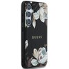 Etui GUESS Grained Printed Flower Pattern MagSafe do Samsung Galaxy S25 Czarny Kompatybilność Samsung Galaxy S25