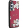 Etui GUESS Grained Printed Flower Pattern MagSafe do Samsung Galaxy S25 Fuksja Kompatybilność Samsung Galaxy S25
