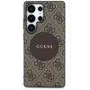 Etui GUESS 4G Round Patch Classic Logo MagSafe do Samsung Galaxy S25 Ultra Brązowy Model telefonu Galaxy S25 Ultra
