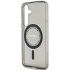Etui GUESS Rhinestones Printed Classic Logo MagSafe do Samsung Galaxy S25 Czarny Typ Etui magnetyczne