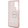 Etui GUESS Rhinestones Printed Classic Logo MagSafe do Samsung Galaxy S25 Ultra Różowy Marka telefonu Samsung