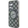 Etui KARL LAGERFELD Button Karl&Choupette Heads On KL Pattern MagSafe do Samsung Galaxy S25 Czarny Seria telefonu Galaxy S