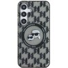 Etui KARL LAGERFELD Button Karl&Choupette Heads On KL Pattern MagSafe do Samsung Galaxy S25 Czarny Model telefonu Galaxy S25