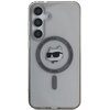 Etui KARL LAGERFELD Button Choupette Head Printed Logo MagSafe do Samsung Galaxy S25 Czarny Model telefonu Galaxy S25