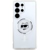 Etui KARL LAGERFELD Button Choupette Head Printed Logo MagSafe do Samsung Galaxy S25 Ultra Biały Model telefonu Galaxy S25 Ultra