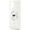 Etui KARL LAGERFELD Button Choupette Head Printed Logo MagSafe do Samsung Galaxy S25 Ultra Biały Typ Etui magnetyczne