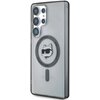 Etui KARL LAGERFELD Button Choupette Head Printed Logo MagSafe do Samsung Galaxy S25 Ultra Czarny Seria telefonu Galaxy S
