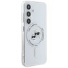 Etui KARL LAGERFELD Button Karl & Choupette Heads Printed Logo MagSafe do Samsung Galaxy S25 Biały Kompatybilność Samsung Galaxy S25