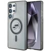 Etui KARL LAGERFELD Button Karl & Choupette Heads Printed Logo MagSafe do Samsung Galaxy S25 Ultra Czarny