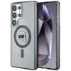 Etui KARL LAGERFELD Button Karl Head Printed Logo MagSafe do Samsung Galaxy S25 Ultra Czarny