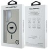 Etui KARL LAGERFELD Button Karl Head Printed Logo MagSafe do Samsung Galaxy S25 Ultra Czarny Marka telefonu Samsung